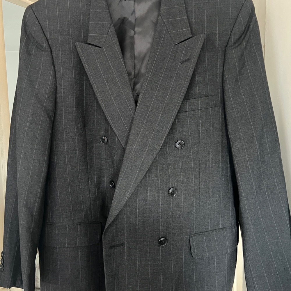 Paulo Solari Suit Jacket Blazer Size R44 classic Gray